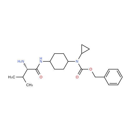 (S)-Benzyl (4-(2-amino-3-methylbutanamido)cyclohexyl)(cyclopropyl)carbamate