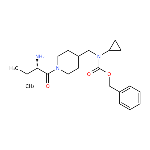 (S)-Benzyl ((1-(2-amino-3-methylbutanoyl)piperidin-4-yl)methyl)(cyclopropyl)carbamate