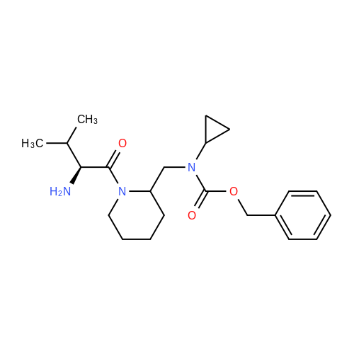 Benzyl ((1-((S)-2-amino-3-methylbutanoyl)piperidin-2-yl)methyl)(cyclopropyl)carbamate