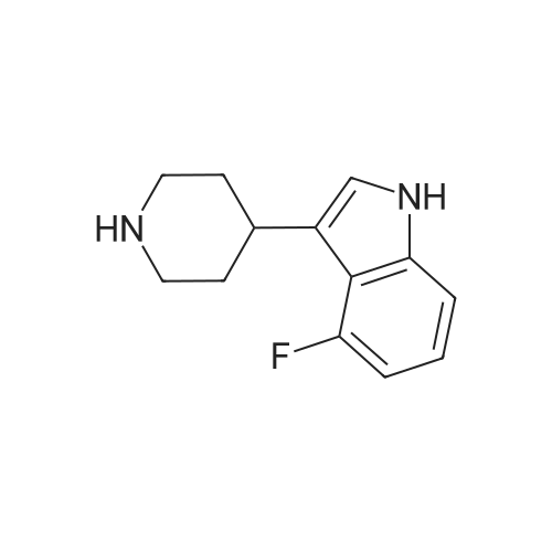 4-Fluoro-3-(piperidin-4-yl)-1H-indole