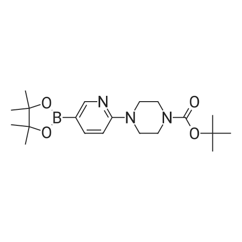 tert-Butyl 4-(5-(4,4,5,5-tetramethyl-1,3,2-dioxaborolan-2-yl)pyridin-2-yl)piperazine-1-carboxylate