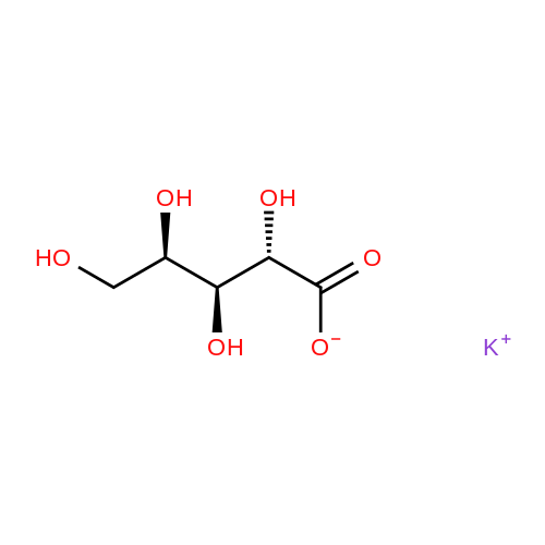 Potassium (2S,3S,4R)-2,3,4,5-tetrahydroxypentanoate