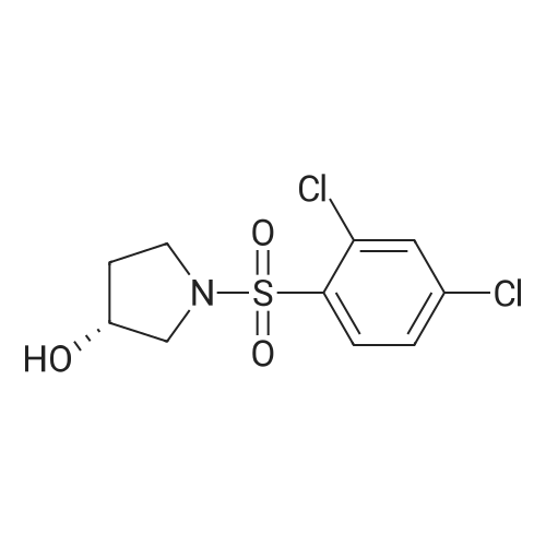 (R)-1-((2,4-Dichlorophenyl)sulfonyl)pyrrolidin-3-ol