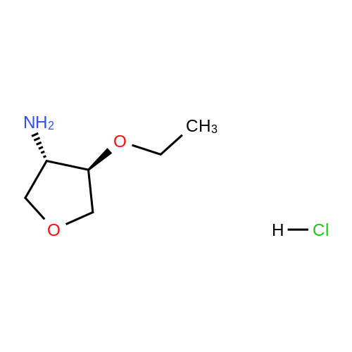 (3S,4R)-4-Ethoxytetrahydrofuran-3-amine hydrochloride