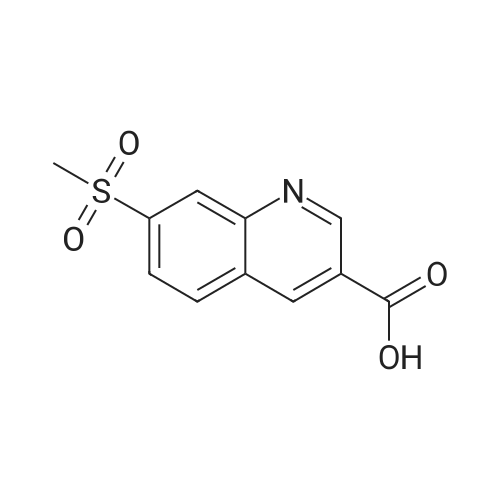 7-(Methylsulfonyl)quinoline-3-carboxylic acid