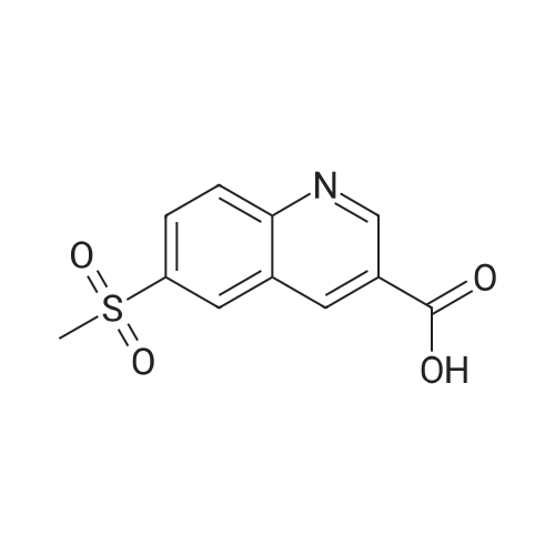 6-(Methylsulfonyl)quinoline-3-carboxylic acid