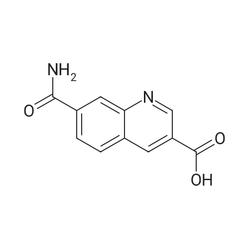 7-Carbamoylquinoline-3-carboxylic acid