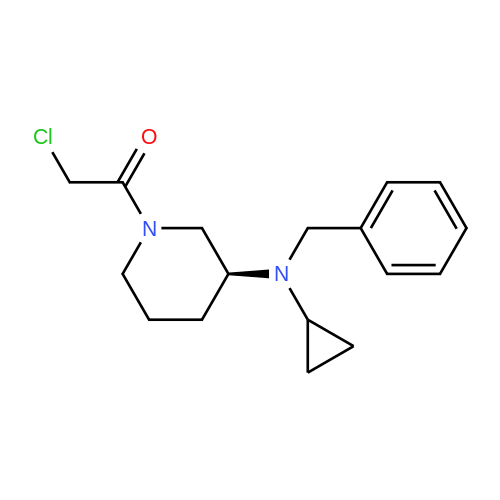 (S)-1-(3-(Benzyl(cyclopropyl)amino)piperidin-1-yl)-2-chloroethanone
