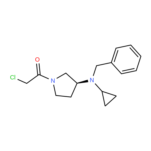 (S)-1-(3-(Benzyl(cyclopropyl)amino)pyrrolidin-1-yl)-2-chloroethanone