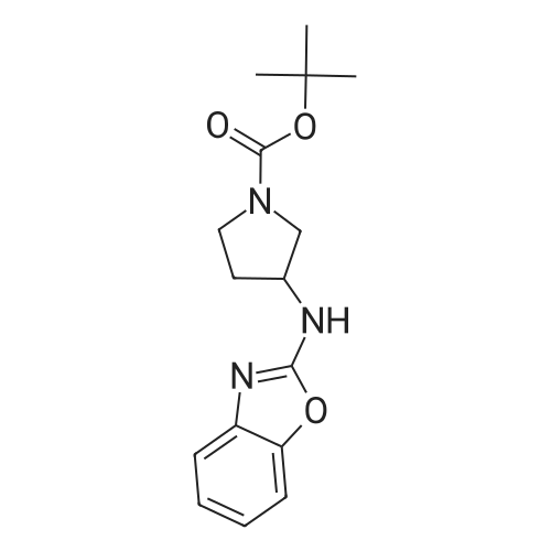 tert-Butyl 3-(benzo[d]oxazol-2-ylamino)pyrrolidine-1-carboxylate