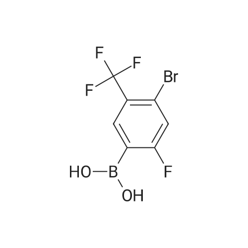 4-Bromo-2-fluoro-5-(trifluoromethyl)phenylboronic acid