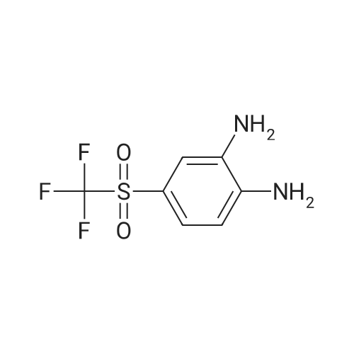 4-((Trifluoromethyl)sulfonyl)benzene-1,2-diamine