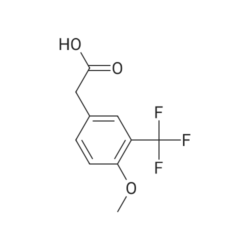 2-(4-Methoxy-3-(trifluoromethyl)phenyl)acetic acid