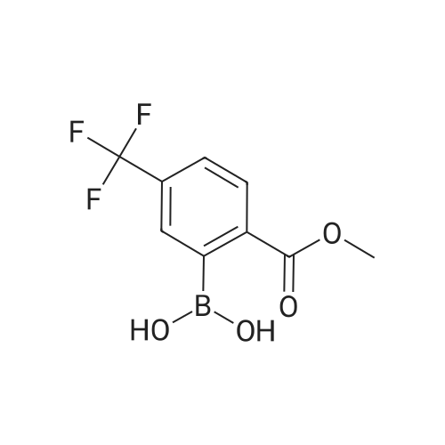 (2-(Methoxycarbonyl)-5-(trifluoromethyl)phenyl)boronic acid