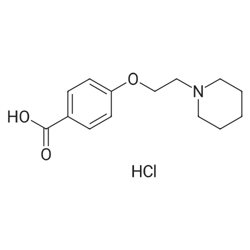 4-[2-(1-Piperidyl)ethoxy]benzoic Acid Hydrochloride