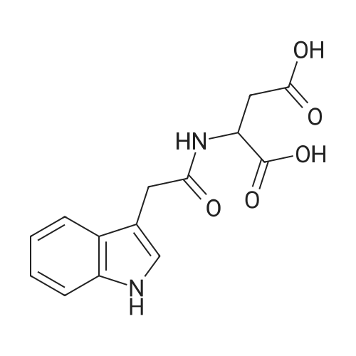 2-(2-(1H-Indol-3-yl)acetamido)succinic acid