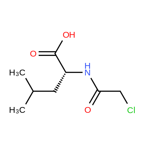 (R)-2-(2-Chloroacetamido)-4-methylpentanoic acid