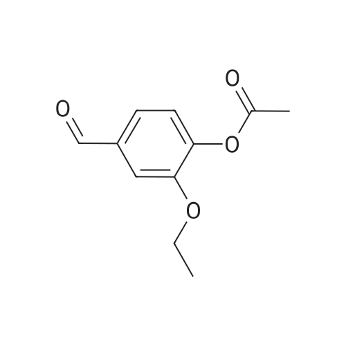 2-Ethoxy-4-formylphenyl acetate