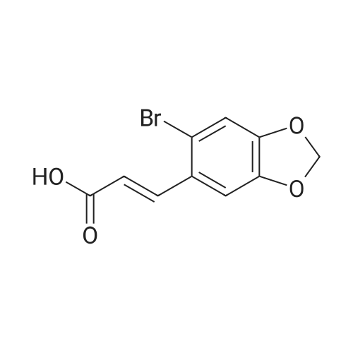 3-(6-Bromobenzo[d][1,3]dioxol-5-yl)acrylic acid