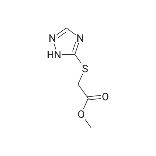 Methyl 2-((1H-1,2,4-triazol-5-yl)thio)acetate