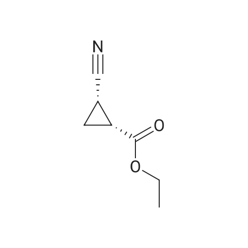 cis-ethyl (1R,2S)-2-cyanocyclopropane-1-carboxylate