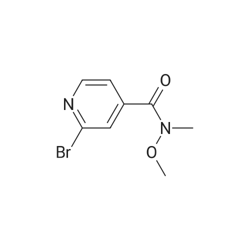 2-Bromo-N-methoxy-N-methylisonicotinamide