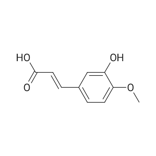 (E)-3-(3-Hydroxy-4-methoxyphenyl)acrylic acid