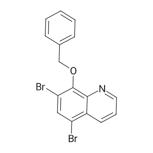 8-(Benzyloxy)-5,7-dibromoquinoline