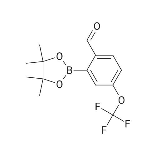 2-(4,4,5,5-Tetramethyl-1,3,2-dioxaborolan-2-yl)-4-(trifluoromethoxy)benzaldehyde