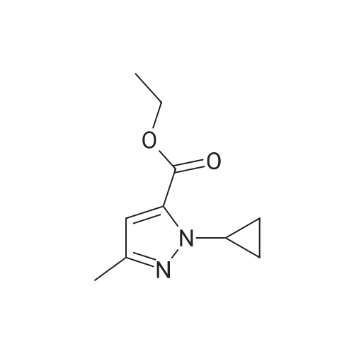 Ethyl 1-cyclopropyl-3-methyl-1H-pyrazole-5-carboxylate