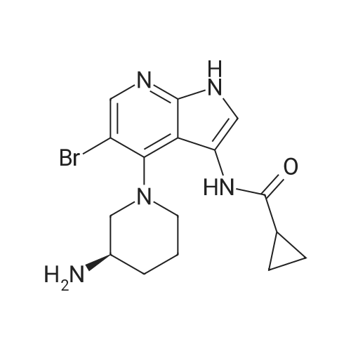 (R)-N-(4-(3-Aminopiperidin-1-yl)-5-bromo-1H-pyrrolo[2,3-b]pyridin-3-yl)cyclopropanecarboxamide