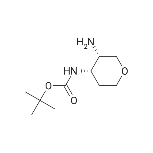 tert-Butyl ((3S,4S)-3-aminotetrahydro-2H-pyran-4-yl)carbamate