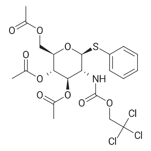 Phenyl 3,4,6-Tri-O-acetyl-2-deoxy-1-thio-2-(2,2,2-trichloroethoxyformamido)-β-D-glucopyranoside