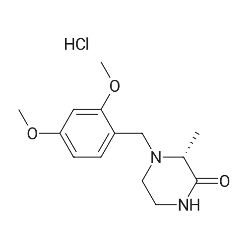 (R)-4-(2,4-Dimethoxybenzyl)-3-methylpiperazin-2-one hydrochloride