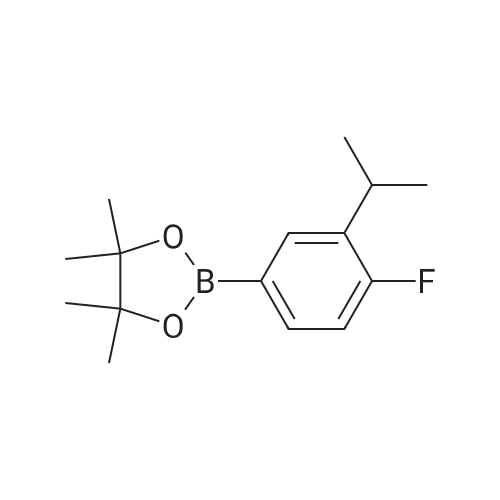 2-(4-Fluoro-3-isopropylphenyl)-4,4,5,5-tetramethyl-1,3,2-dioxaborolane