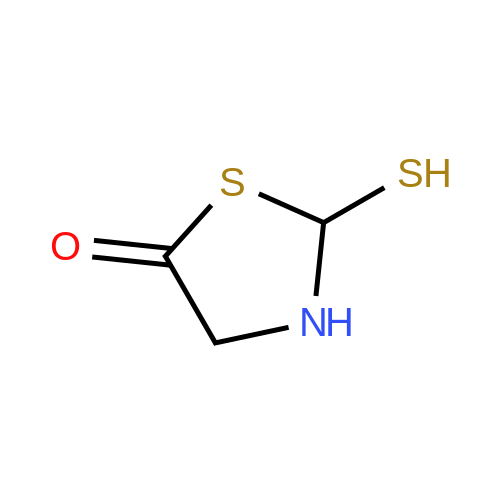2-Mercaptothiazolidin-5-one
