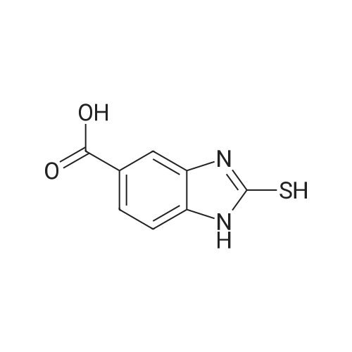 2-Mercapto-5-benzimidazolecarboxylic Acid