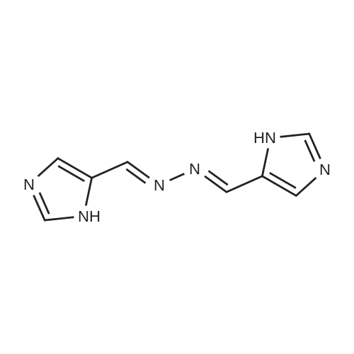 1,2-Bis((1H-imidazol-5-yl)methylene)hydrazine