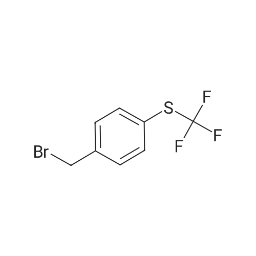 (4-(Bromomethyl)phenyl)(trifluoromethyl)sulfane