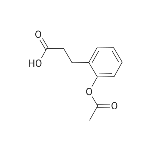 3-(2-Acetoxyphenyl)propanoic acid