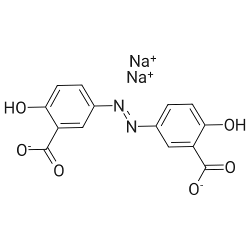 Sodium 5,5'-(diazene-1,2-diyl)bis(2-hydroxybenzoate)