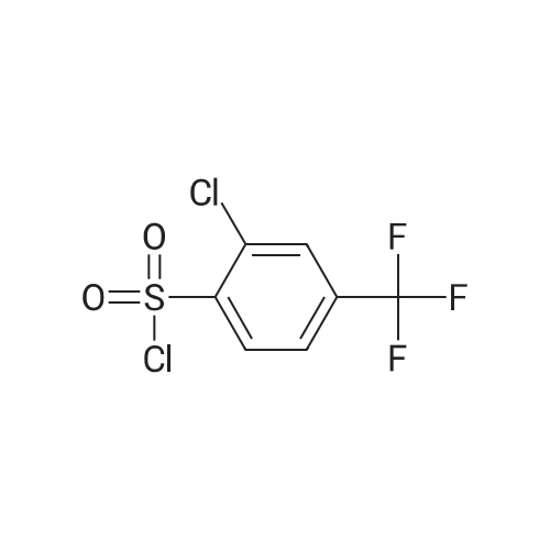 2-Chloro-4-(trifluoromethyl)benzene-1-sulfonyl chloride
