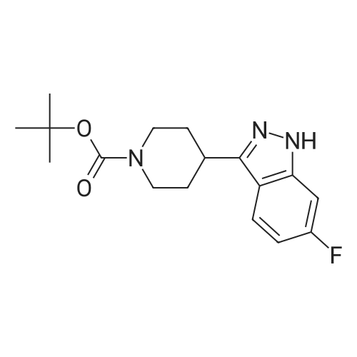 tert-Butyl 4-(6-fluoro-1H-indazol-3-yl)piperidine-1-carboxylate
