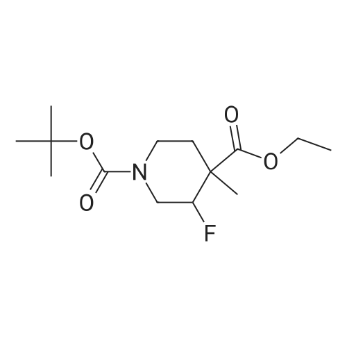 1-tert-Butyl 4-ethyl 3-fluoro-4-methylpiperidine-1,4-dicarboxylate