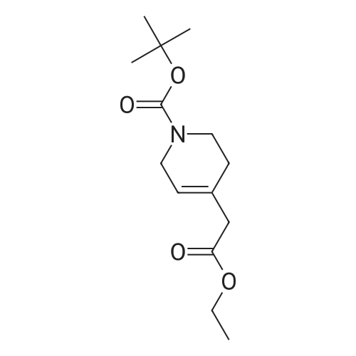 tert-Butyl 4-(2-ethoxy-2-oxoethyl)-5,6-dihydropyridine-1(2H)-carboxylate