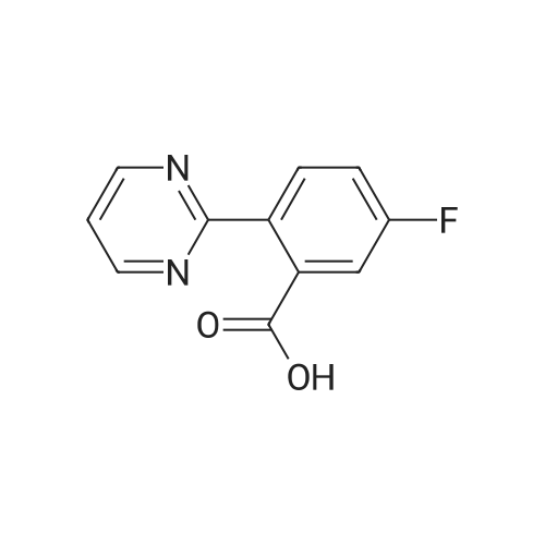 5-Fluoro-2-(pyrimidin-2-yl)benzoic acid