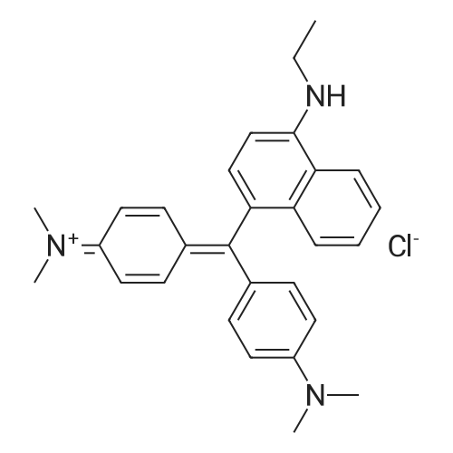 N-(4-((4-(Dimethylamino)phenyl)(4-(ethylamino)naphthalen-1-yl)methylene)cyclohexa-2,5-dien-1-ylidene)-N-methylmethanaminium chloride