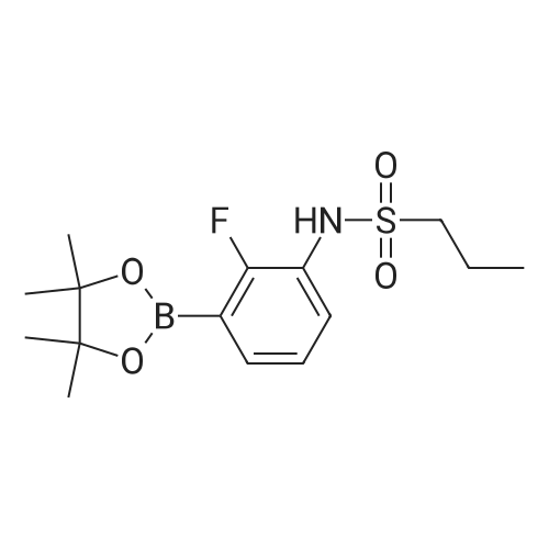 N-(2-Fluoro-3-(4,4,5,5-tetramethyl-1,3,2-dioxaborolan-2-yl)phenyl)propane-1-sulfonamide
