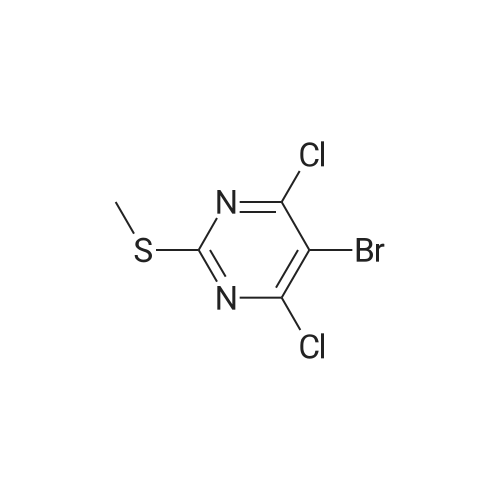 5-Bromo-4,6-dichloro-2-(methylthio)pyrimidine