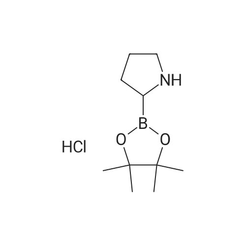 2-(4,4,5,5-Tetramethyl-1,3,2-dioxaborolan-2-yl)pyrrolidine hydrochloride